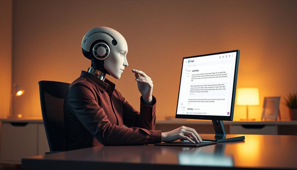 AI Professional Email Generator customizing voice and tone