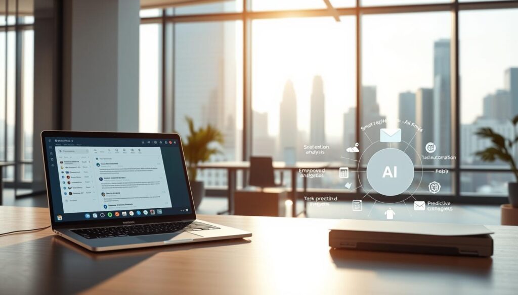 AI email management features